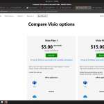 The horrible Pay screen of MS Visio