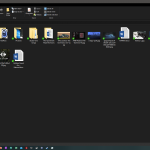 File Explorer in Windows 10 with the OneDrive folder open.