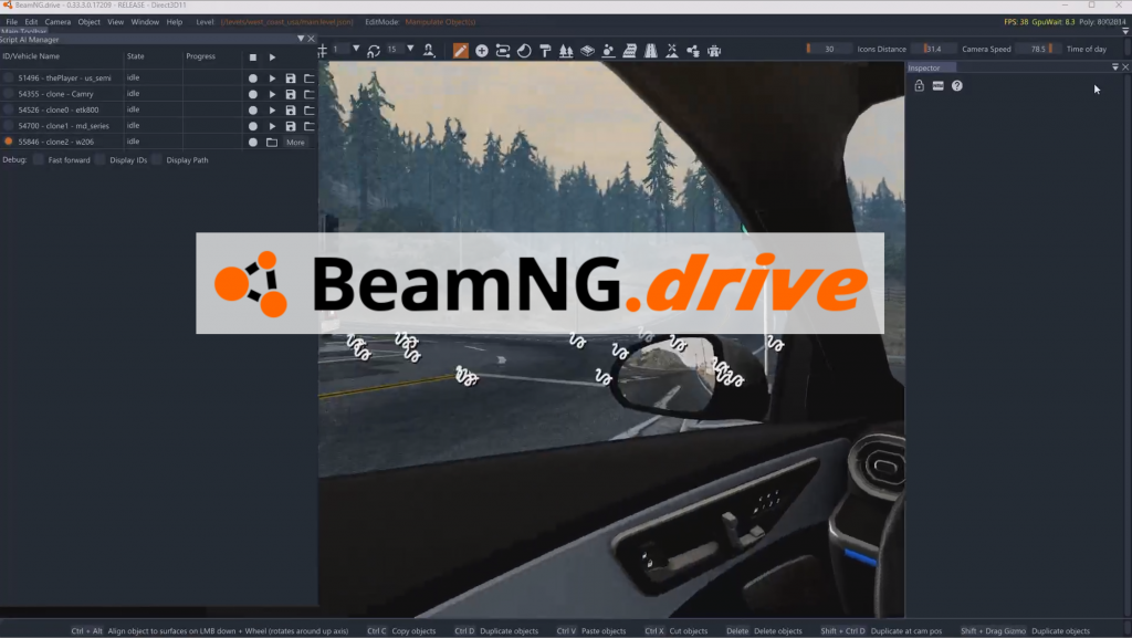 The BeamNG.drive World Editor